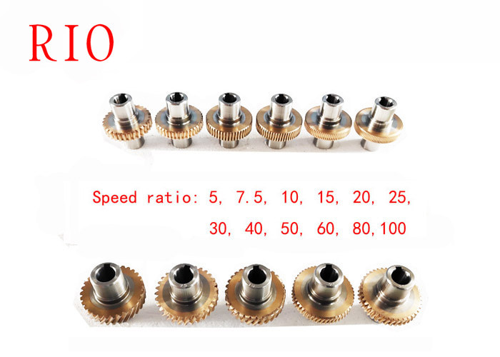 High Torque Stainless Steel Worm Gear Reducers / Worm Drive Reduction Gearbox
