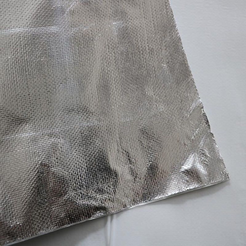 Twill Plain Woven Aluminum Foil Fiberglass Cloth E Glass Yarn