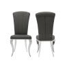 Buy cheap Home Furniture 20x26x42inch SS Dining Chairs Bold Curves American Style from wholesalers