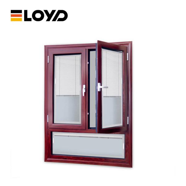 Buy cheap Outdoor Crank Glass Aluminium Double Glazed Windows Replacement For Villa from wholesalers