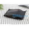 Buy cheap slider zip lock black zip lock bag, nylon zipper pouch travel toiletry makeup PVC cosmetic bag, zipper and slider OEM or from wholesalers