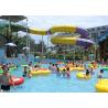 Buy cheap Mix Color Fiberglass 5m Spiral Water Slide For Children from wholesalers