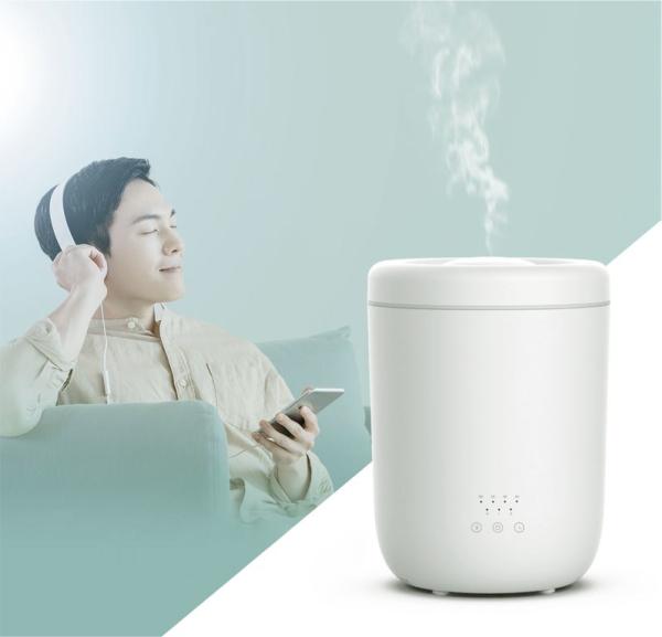 Buy cheap Delko Cool Mist Humidifiers , Ultrasonic Humidifier for Bedroom Nightstand, Space-Saving, Auto Shut Off from wholesalers