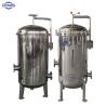 Buy cheap Industrial water pre treatment filter SS304 316 Stainless mechanical multi media filter housing from wholesalers