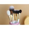 Buy cheap Vonira Artisan Studio 16pcs Makeup Brushes Kit With Gold Copper Ferrule Wooden Handles from wholesalers