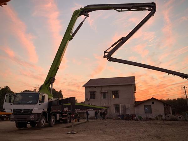 Buy cheap Construction Concrete Equipment Pump Zoomlion 62M With Mercedes Benz from wholesalers