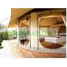 Buy cheap Unique Glamping Luxury Hotel Tents PVDF Outdoor Family Camping Tents Stable from wholesalers