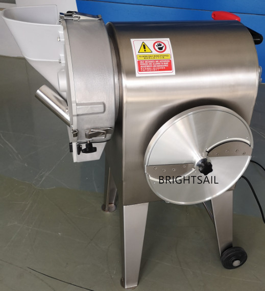 200-1000kg/H Capacity 1.5kw Vegetable Slicer Machine