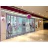 Buy cheap Rigidity Side Folding Shutter Door For Commercial Retail Stores / Shopping Malls from wholesalers