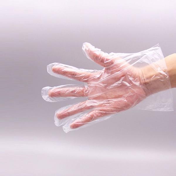 Buy cheap 25.5x30cm Disposable PE Gloves CE ISO Certificated Smooth or Embossed Surface from wholesalers