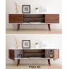 Buy cheap Living Home use furniture MDF Metal TV Stand (YDB03-N5) from wholesalers