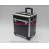 Buy cheap Pink ABS Plain Trolley Aluminium Beauty Case With Wheels Large Storage Space from wholesalers
