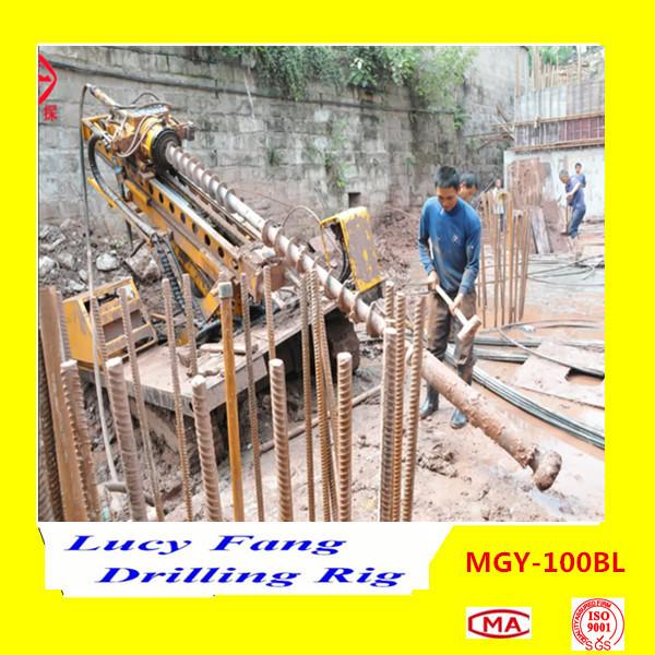China Top Quality MGY-100BL Crawler Long Feed Stroke Earth Auger Fondation
