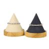 Buy cheap Wooden Cone Shaped Jewelry Display Stand for Bracelet Bangle Watch Exhibition from wholesalers