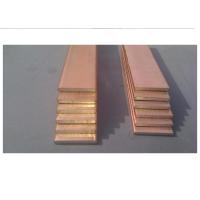 Buy cheap Electric Copper Bus Bar TP2 C12200 C1220 Cu-DHP 2-60mm Copper Grounding Bus Bar product