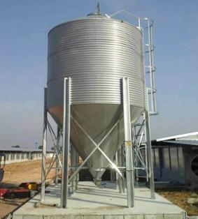 Buy cheap 33.5ton Poly Grain Bin Poultry Farm Equipment from wholesalers