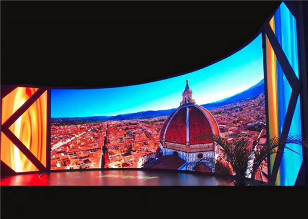 P3.91 3840Hz Outdoor Rental LED Display Full Color Screen Curve Cabinet