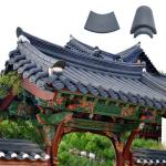6% Water Absorption Unglazed Asian Clay Roof Tiles Waterproofing Affordable