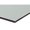 Buy cheap Silver Grey PE Core 1000mm 0.5mm Aluminium Composite Cladding from wholesalers