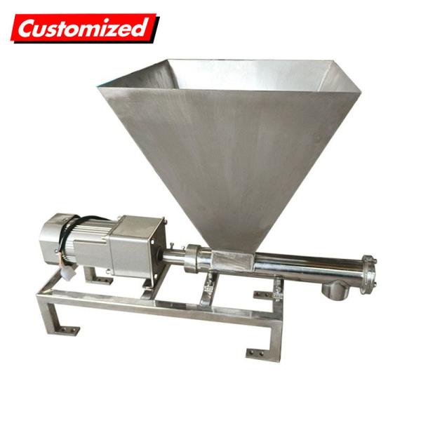 2024 Stainless Steel Screw Feeder Conveyor for Custom Powder Particle Conveyor