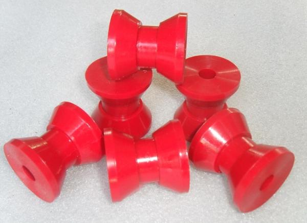 Buy cheap Industrial Injection V-type Wheel of Machine Components Any color Polyurethane Parts from wholesalers