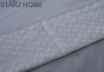 100% Cotton Colored Embroidery Hotel Bedding Set with Air-permeable Construction