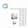 Buy cheap Straight cross , 316 304 Stainless Steel Cross Fitting Forged from wholesalers