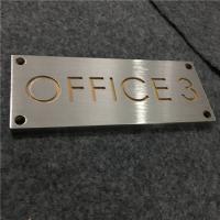 Buy cheap Office Room Name Modern House Number Signs Non Illuminated product