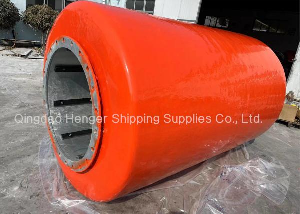 Buy cheap Foam Filled Donut Fender Red Color For Port Protection from wholesalers