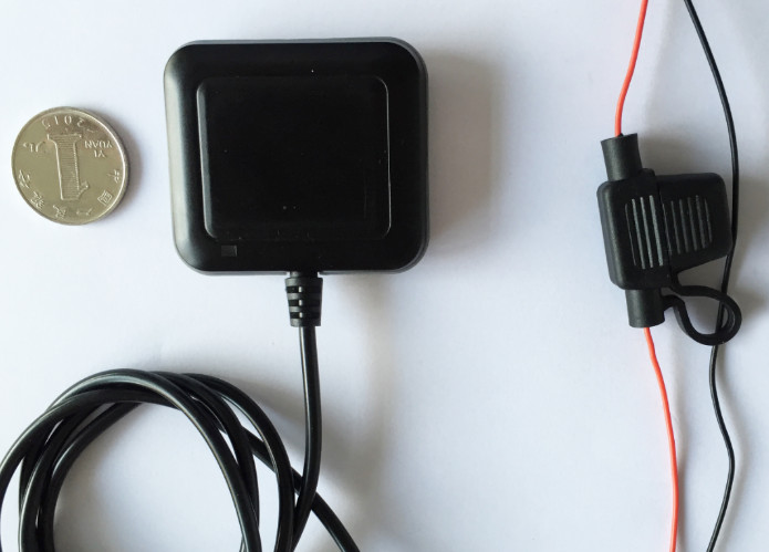 Plastic Motorcycle Car Black Box Recorder with SIM800C GPRS GSM Model , 10 meters Accuracy