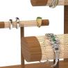 Buy cheap Countertop Wooden Bracelet Stand Luxury Wooden Jewelry Display Stand from wholesalers