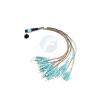 Buy cheap 24F MTP To LC OM3 Breakout Pigtail Patch Cord Fanout Cable 0.35m from wholesalers