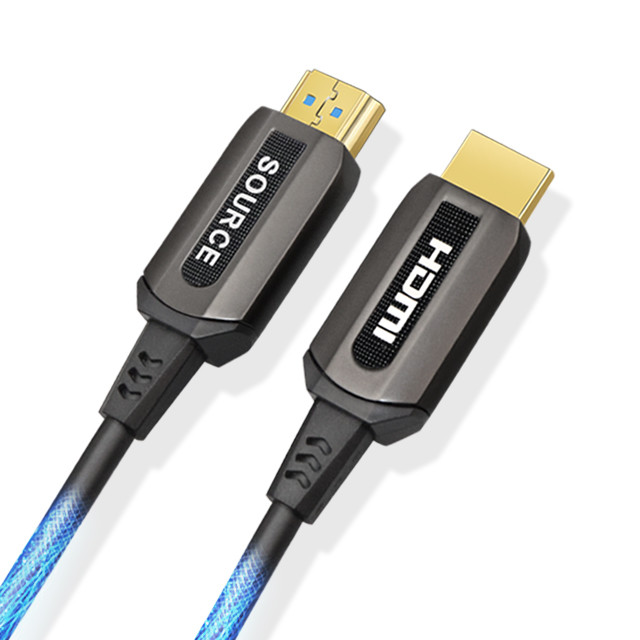 100M Ethernet Black PVC Jacket HDMI Cable 4K 6.6 Ft