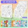 Buy cheap Pre Drawn Canvas Painting Kits Stretched Coloring Painting Canvas Boards With Brushes from wholesalers