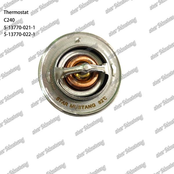 Buy cheap Thermostat C240 82℃ 5-13770-021-1 5-13770-022-1 Engine Part from wholesalers