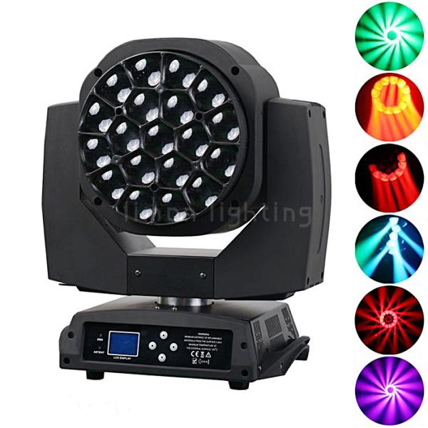 Buy cheap 19x15w RGBW 4in1 Big Bee Eyes k10 LED Moving Head Beam Wash Zoom Fixtures from wholesalers