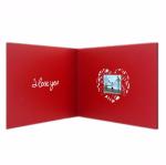 Magnetic Switch LCD Video Brochure For Advertising , Digital Video Greeting Card