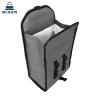 Buy cheap Reusable Folding Insulated Cooler Bag 6L Dark Grey Color For Food Preservation from wholesalers