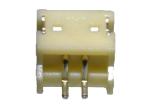 Single Row Wafer Connector 2 Pin Terminal Housing Connector White Colour