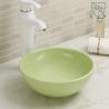 Buy cheap Painted Matt Color Vanity Bathroom Top Mount Basin Laboratory Round Ceramic Sink from wholesalers