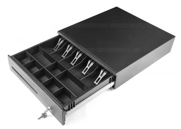 Buy cheap Plastic Bill Clips POS Cash Register Drawer Steel Construction 425x460x105 MM from wholesalers