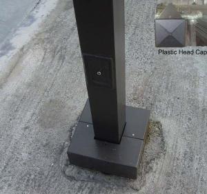 Buy cheap Standard square lighting column from wholesalers