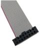 Buy cheap 16P 2*8Pin Flat Ribbon Cable Assemblies 2.54mm IDC Socket To FD DIP 2651 28awg from wholesalers
