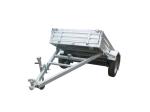 Buy cheap Rolled Body Galvanised Hydraulic Lift Trailer , Tandem Box 10 X 5 Tipper Trailer from wholesalers