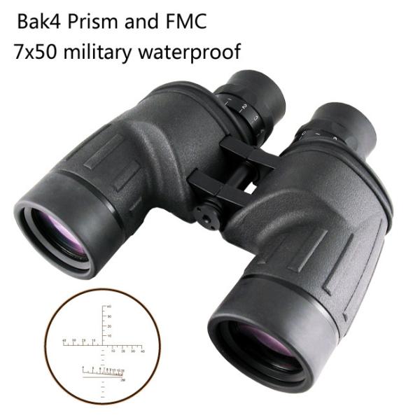 Buy cheap military standard waterproof binoculars 7x50mm observation binoculars from wholesalers