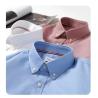Buy cheap Men′s Oxford Textile Shirt Pure Cotton Spring and Autumn Long Sleeve Youth Shirt Cotton Pocket Stripe Wholesale from wholesalers