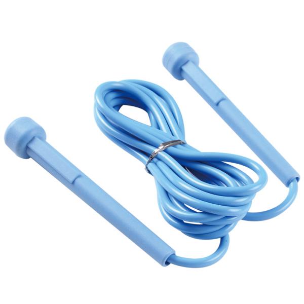 Buy cheap Weighted Speed Sport Steel Cable Skipping Rope Pvc Jumping Rope Blue from wholesalers