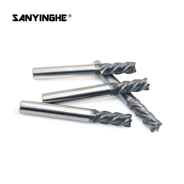 Buy cheap 4mm Solid Carbide End Mills 50Lx4F Ball Nose Milling Cutter HRC45 HRC55 HRC60 HRC65 from wholesalers