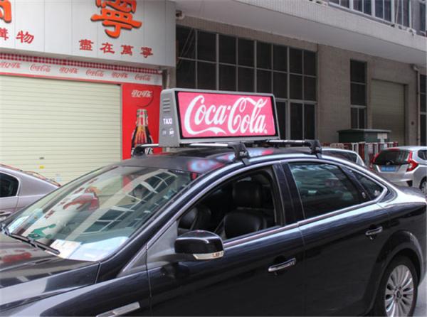 Buy cheap Waterproof Taxi Roof Sign 12V P4 Taxi Top Led Display from wholesalers