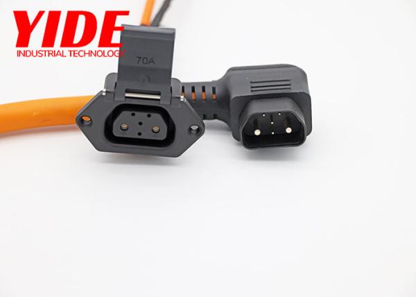 Buy cheap OEM / ODM Waterproof Motorcycle Electrical Connectors 2+4 Pin Male Female from wholesalers